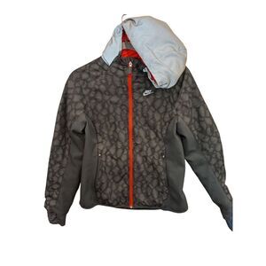 Nike Girl's Ultimate Flash Reflective Hooded Jacket Large‎